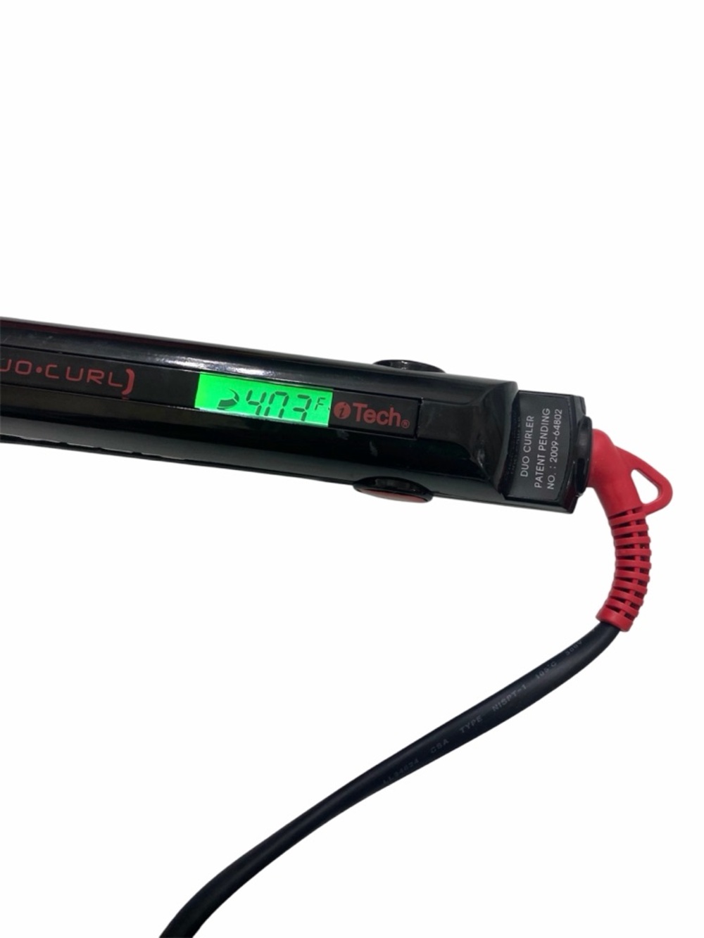 Itech Duo Curling Iron 1” Titanium 450° F - Picture 9 of 9